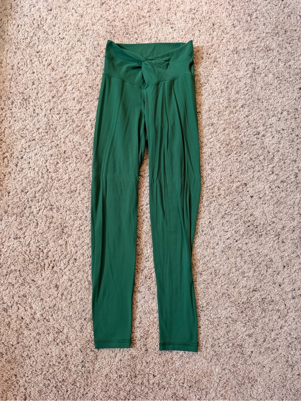 aerie green Twist-Waist Leggings